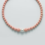 COLLANA CORALLO ROSA MILUNA