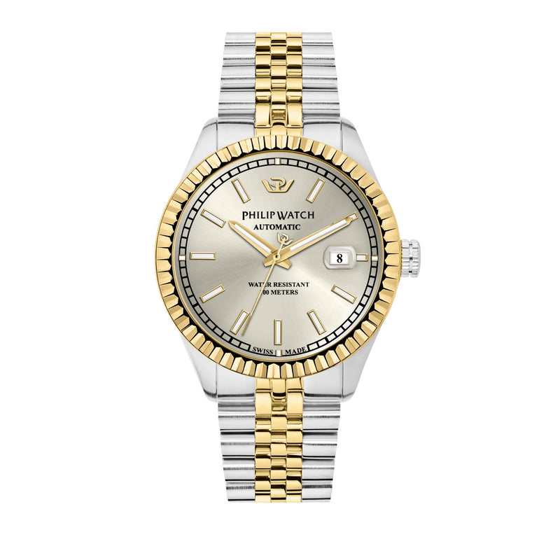 Orologio Philip Watch Caribe Urban - Acciaio Gold 49x41mm