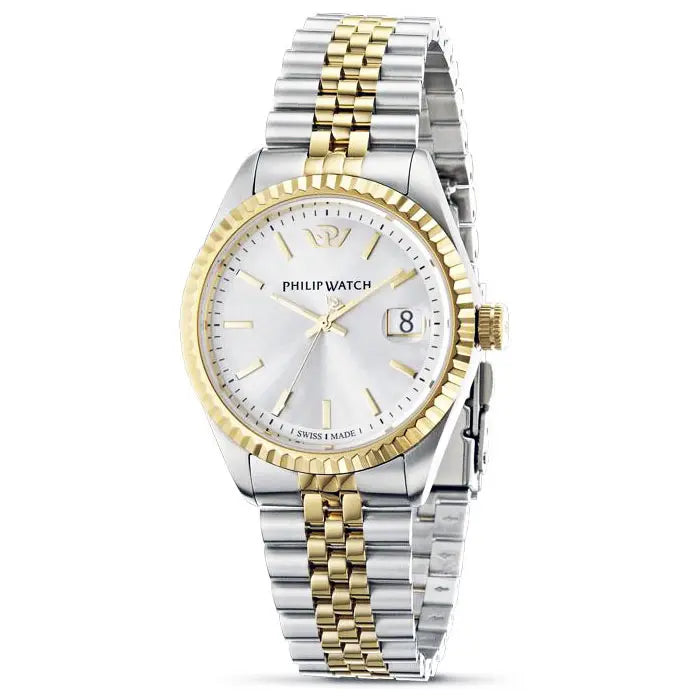 Orologio Philip Watch Caribe Swiss Made - Acciaio Bicolore 39mm