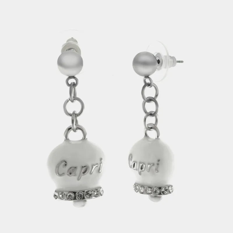 ORECCHINI CAPRI BIANCO