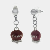 ORECCHINI CAPRI BORGOGNA