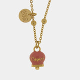 COLLANA CAPRI ROSA E ORO