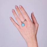 ANELLO CAPRI AZZURRO