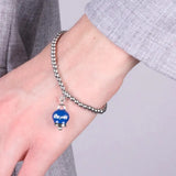 BRACCIALE PALLINATO CAPRI BLU