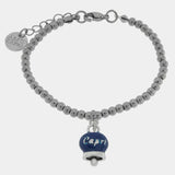 BRACCIALE PALLINATO CAPRI BLU