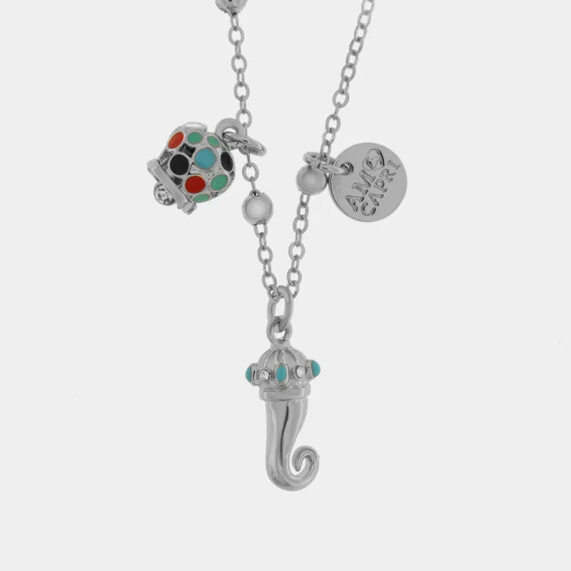 COLLANA CAPRI CON CORNO