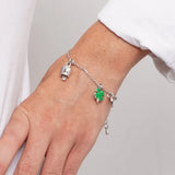 BRACCIALE CAPRI E QUADRIFOGLIO