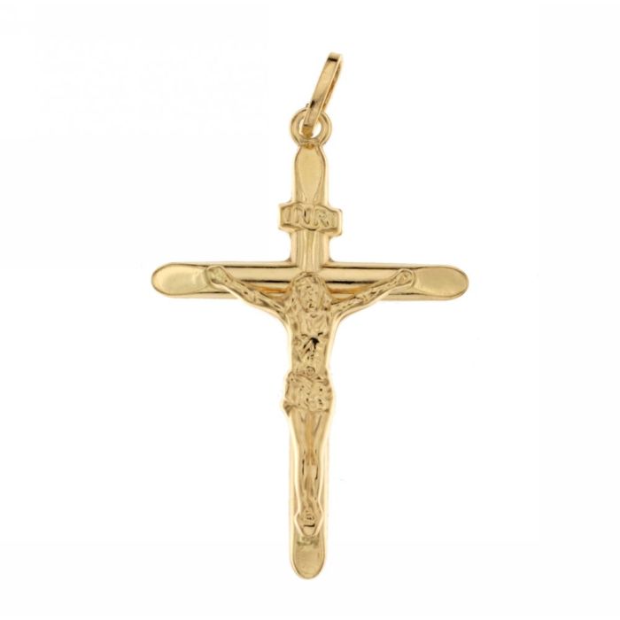 CROCE STAMPATA CON CRISTO