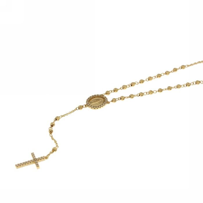 ROSARIO CON MADONNA E ZIRCONI MODELLO Y