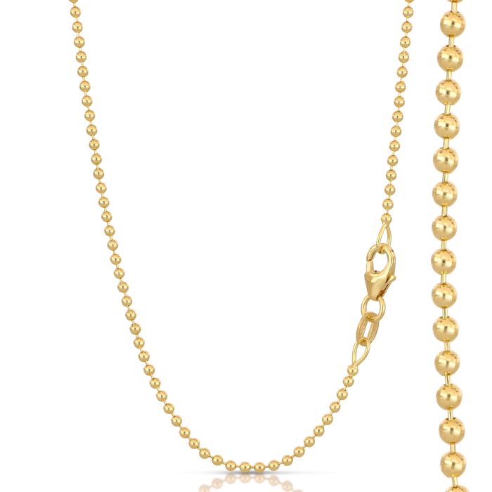 COLLANA MODELLO PALLIANTO LUCIDO 3 MISURA