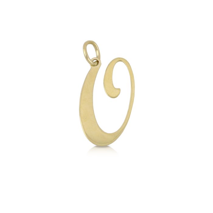 PENDENTE LETTERA IN CORSIVO O