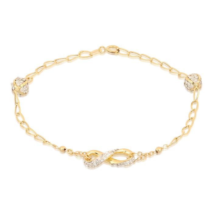 BRACCIALE RESINA INFINITO