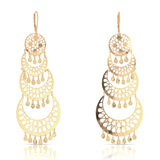 ORECCHINI A LASTRA TRAFORATI