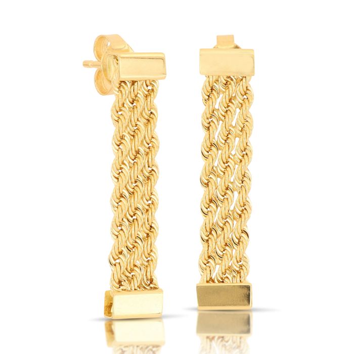 ORECCHINI FUNETTA 3 FILI