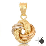 PENDENTE NODO TRE COLORI