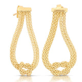 ORECCHINI NODO CENTRALE