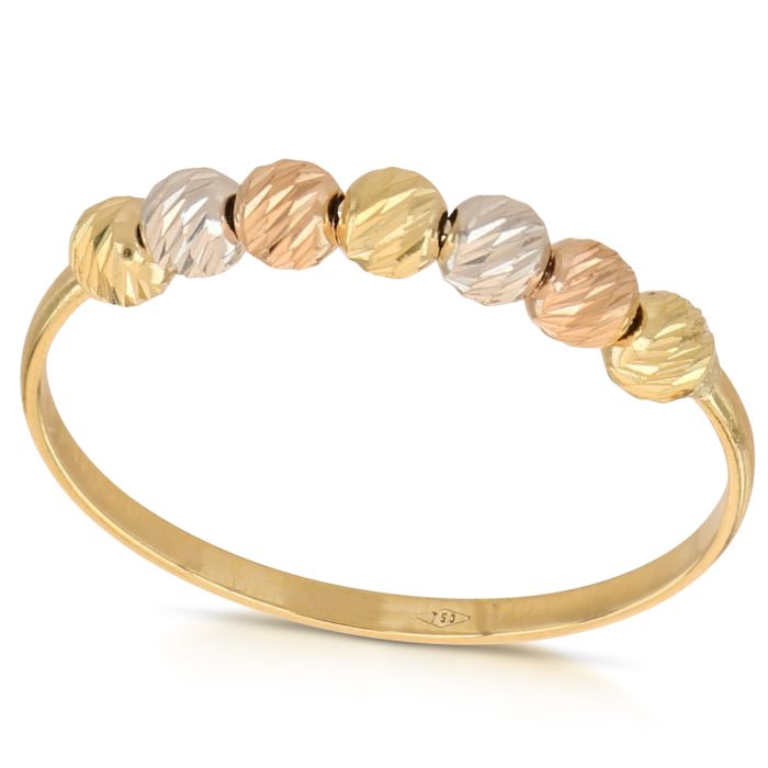 ANELLO CON SFERE 1 MISURA