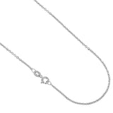 CATENA ROLO’ DIAMANTATA OVALE 5 MISURA