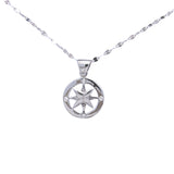 Collana con rosa dei venti