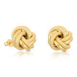 ORECCHINI NODO ORO GIALLO