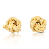 ORECCHINI NODO ORO GIALLO