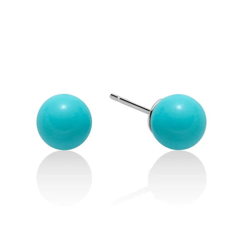 ORECCHINI DA DONNA IN TURCHESE MILUNA