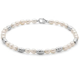 BRACCCIALE PERLE MILUNA SILVER