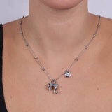 COLLANA CAPRI CORNO SILVER