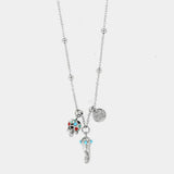 COLLANA CAPRI CORNO SILVER