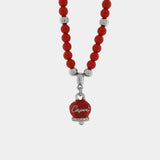 COLLANA CAPRI PERLINE ROSSE