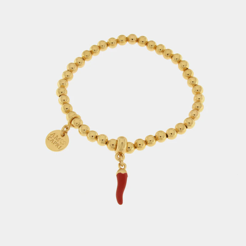 BRACCIALE CORNO PORTAFORTUNA