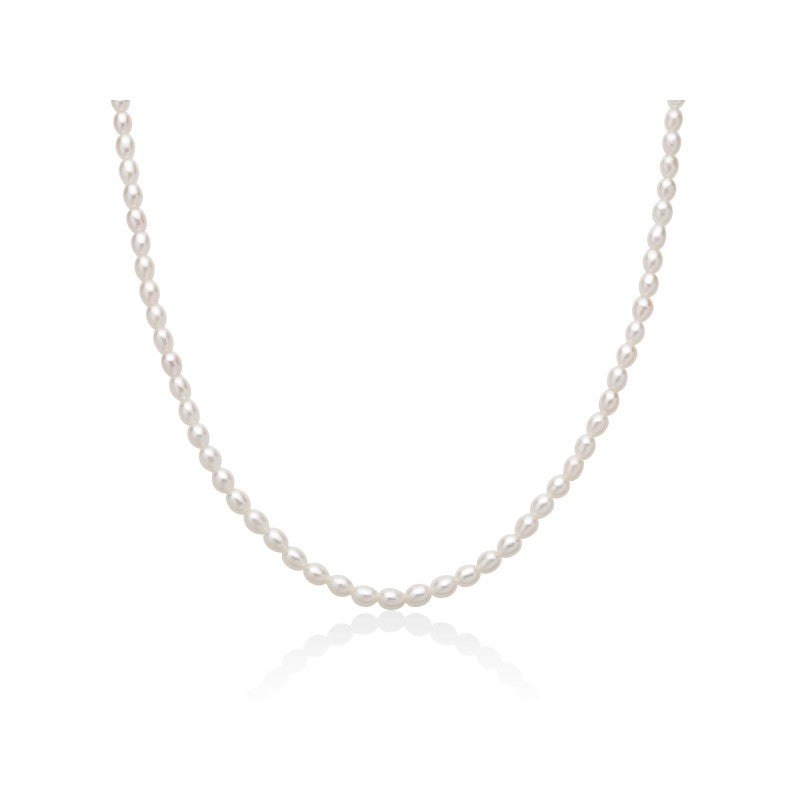 Collana Miluna Argento Pepite di Perle