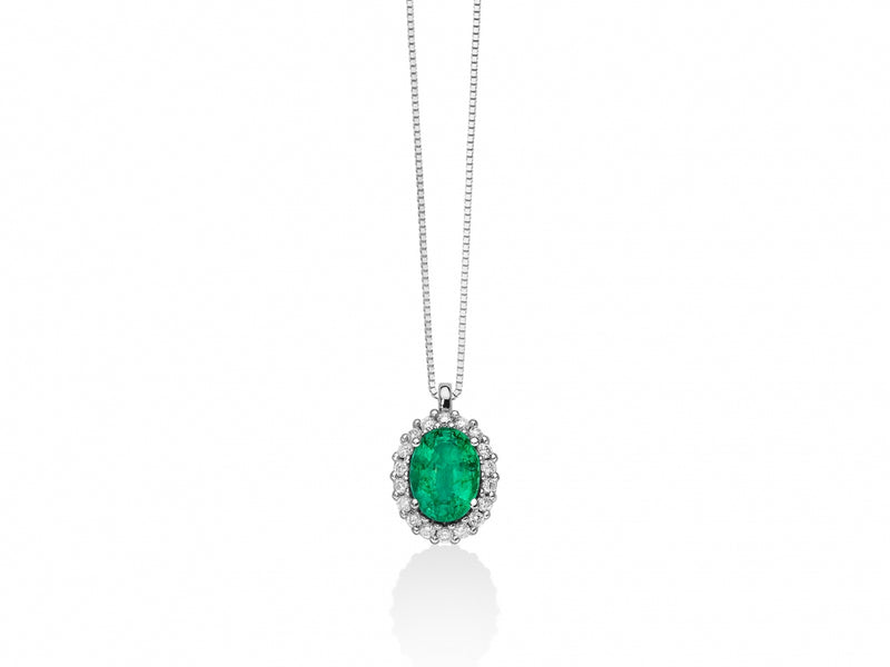 COLLANA MILUNA CON SMERALDO