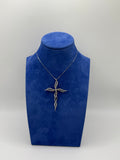 COLLANA CON CROCE LUCE