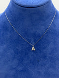 COLLANA CON LETTERA A