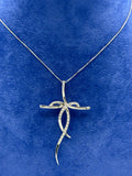 COLLANA CON CROCE ONDULATA 2.0