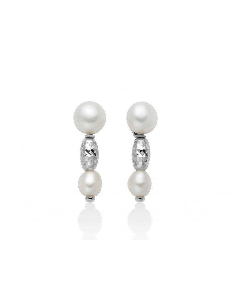 Orecchini a lobo Pepite di perle