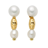 ORECCHINI A LOBO MILUNA